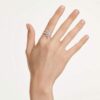 Ariana Grande X Swarovski Motif Ring Mixed Cuts, Dragonfly, Multicolored, Rhodium Plated Ariana Grande X Swarovski Motif Ring Mixed Cuts, Dragonfly, Multicolored, Rhodium Plated