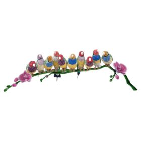Crystal Myriad Gouldian Finches