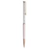 Crystalline Ballpoint Pen Pink, Pink Lacquered, Rose Gold-Tone Plated