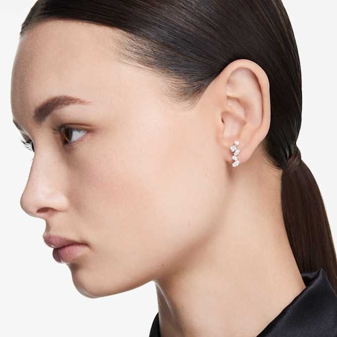 Galaxy Ear Cuffs Lab-Grown Diamonds 1.25 Ct Tw, Mixed Shapes, 14K White Gold Galaxy Ear Cuffs Lab-Grown Diamonds 1.25 Ct Tw, Mixed Shapes, 14K White Gold