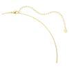 Gema Pendant Mixed Cuts, Multicolored, Gold-Tone Plated