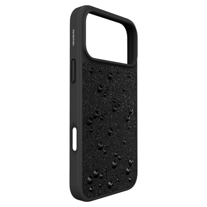 High Smartphone Case Flat Back Crystals, Iphone® 17 Pro Max, Black High Smartphone Case Flat Back Crystals, Iphone® 17 Pro Max, Black