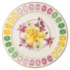 Idyllia éTagèRe Porcelain, Crystal Print Motif, Multicolored