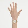 Matrix Date Watch Swiss Made, Metal Bracelet, Gold Tone, Gold-Tone Finish Matrix Date Watch Swiss Made, Metal Bracelet, Gold Tone, Gold-Tone Finish