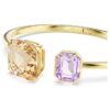 Millenia Bangle Octagon Cut, Multicolored, Gold-Tone Plated Millenia Bangle Octagon Cut, Multicolored, Gold-Tone Plated