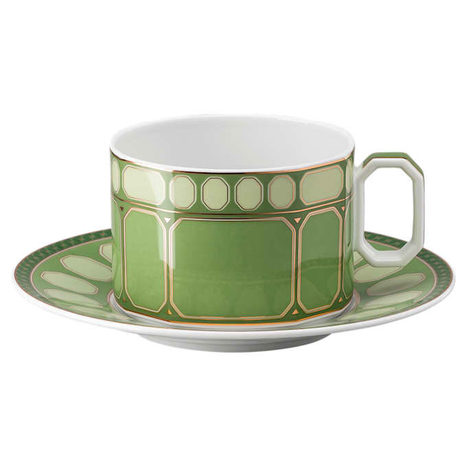 Signum Teacup Set Porcelain, Multicolored Signum Teacup Set Porcelain, Multicolored