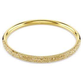 Sublima Bangle Snow Pavé, Gold Tone, Gold-Tone Plated Sublima Bangle Snow Pavé, Gold Tone, Gold-Tone Plated