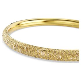 Sublima Bangle Snow Pavé, Gold Tone, Gold-Tone Plated Sublima Bangle Snow Pavé, Gold Tone, Gold-Tone Plated