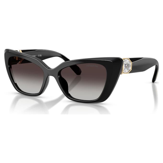 Sunglasses Cat-Eye Shape, Sk6047, Black Sunglasses Cat-Eye Shape, Sk6047, Black