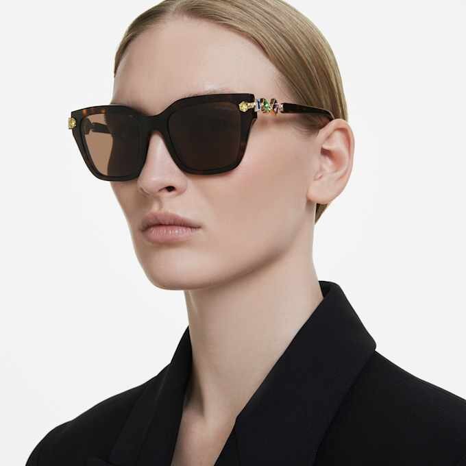 Sunglasses Square Shape, Brown Sunglasses Square Shape, Brown