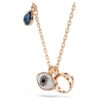 Symbolica Pendant Eye, Multicolored, Rose Gold-Tone Plated