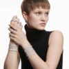 Matrix Vittore Ring Baguette Cut, White, Rhodium Plated Matrix Vittore Ring Baguette Cut, White, Rhodium Plated