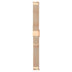 Watch Strap 13 Mm (0.51″) Width, Metal, Rose Gold Tone, Rose Gold-Tone Finish